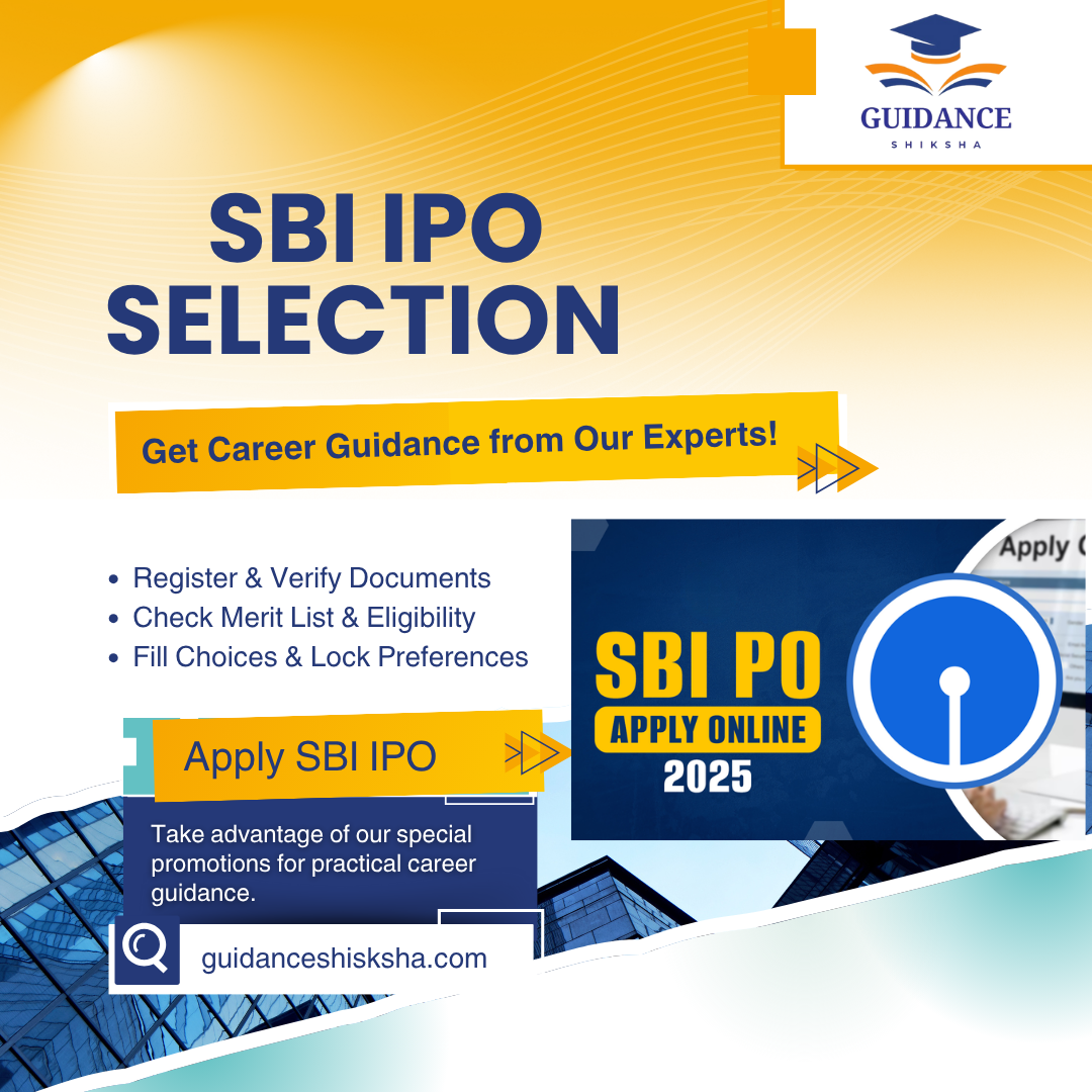 SBI PO selection process 2025 : 